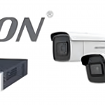 HikVision CCTV system with cameras and DVR unit for security monitoring.